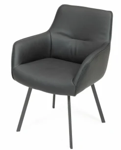 vito Armlehnstuhl grau