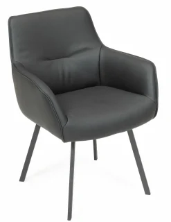 vito Armlehnstuhl grau