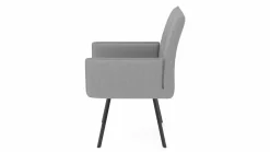 vito Armlehnstuhl grau