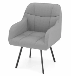 vito Armlehnstuhl grau