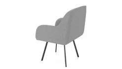 vito Armlehnstuhl grau