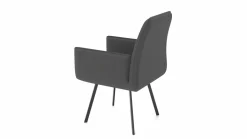 vito Armlehnstuhl silberfarben