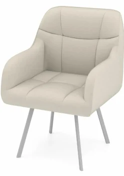 vito Armlehnstuhl weiß