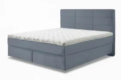 vito Boxspringbett blau