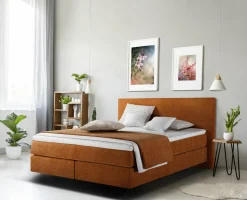 vito Boxspringbett rot