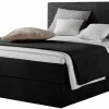 vito Boxspringbett schwarz