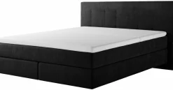 vito Boxspringbett schwarz