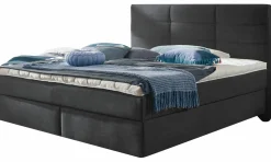 vito Boxspringbett schwarz