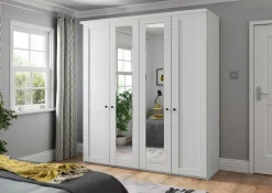 vito Drehtürenschrank weiß