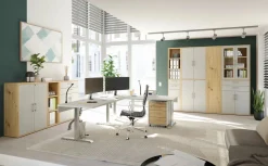 vito Ecktischplatte grau