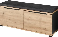 vito Garderobenbank braungrau