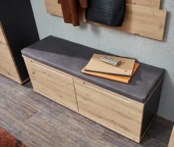 vito Garderobenbank braungrau