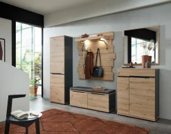 vito Garderobenbank braungrau