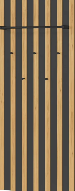 vito Garderobenpaneel graubraun