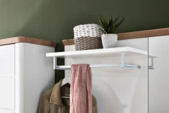 vito Garderobenpaneel weißbraun