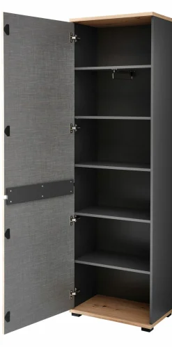 vito Garderobenschrank braungrau