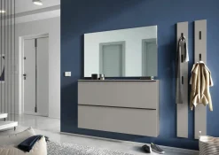 vito Hängeschuhschrank grau