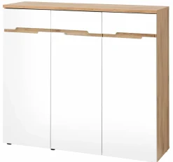 vito Kommode weißbraun