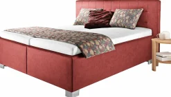 vito Polsterbett rot