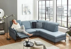 vito Polstergarnitur blau