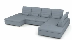 vito Polstergarnitur blau