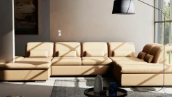 vito Polstergarnitur blau