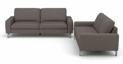 vito Polstergarnitur grau
