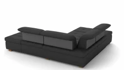 vito Polstergarnitur schwarz