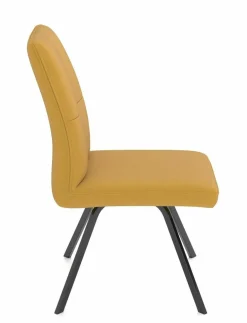vito Polsterstuhl gelb