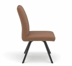 vito Polsterstuhl goldfarbenweiß