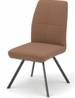 vito Polsterstuhl goldfarbenweiß