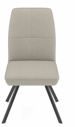 vito Polsterstuhl grau