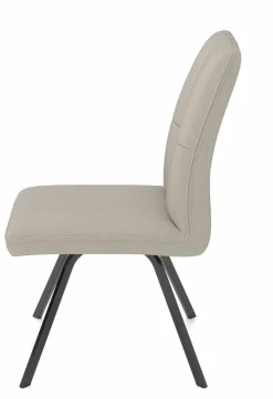vito Polsterstuhl grau