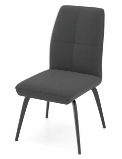 vito Polsterstuhl silberfarben