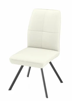 vito Polsterstuhl weiß