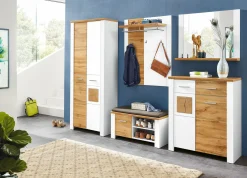 vito Schuhschrank weißbraun