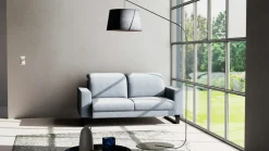 vito Sofa 2,5-sitzig blau