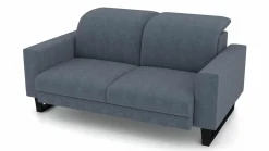 vito Sofa 2,5-sitzig blau