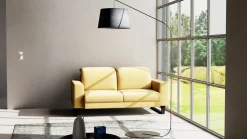 vito Sofa 2,5-sitzig gelb