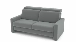vito Sofa 3-sitzig grau