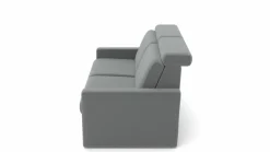 vito Sofa 3-sitzig grau