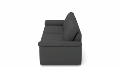 vito Sofa 3-sitzig schwarz