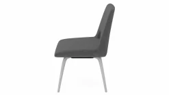 vito Stuhl silberfarben