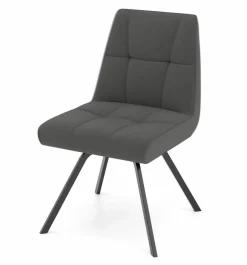 vito Stuhl silberfarben