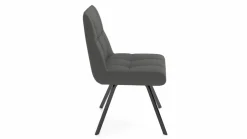 vito Stuhl silberfarben