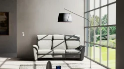 vito Trapezsofa grau