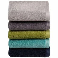 VOSSEN Badetuch Vegan Life grau