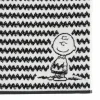 VOSSEN Duschtuch Charlie Brown schwarz