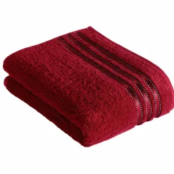 VOSSEN Duschtuch Cult de Luxe rot
