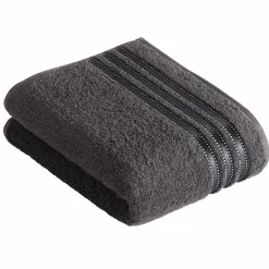 VOSSEN Duschtuch Cult de Luxe grau